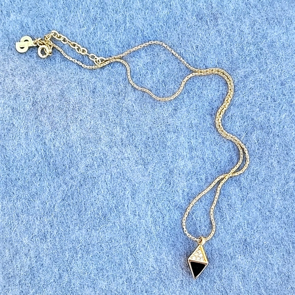 DIOR ENAMEL NECKLACE VINTAGE - Picture 1 of 6